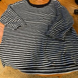 Talbots stripped Tee
